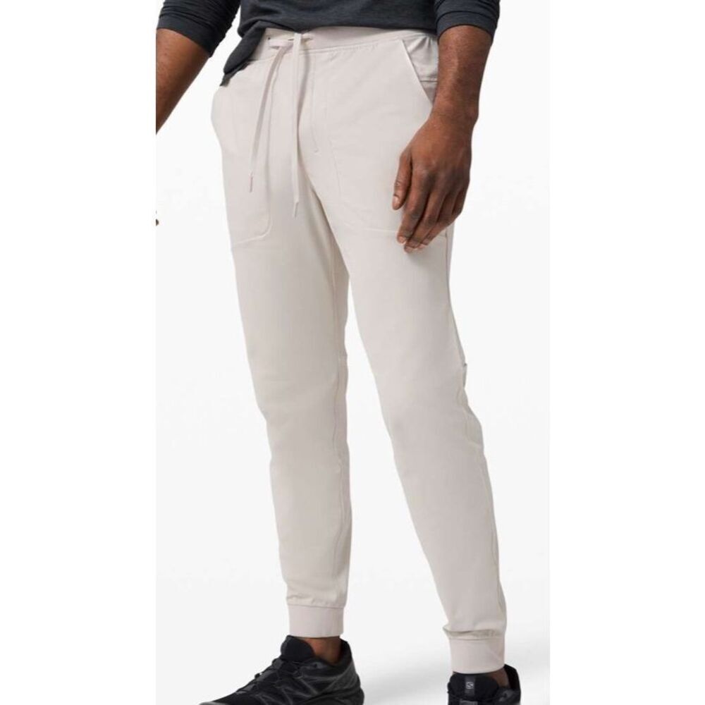 LULULEMON City Sweat IVORY SWEATPANTS JOGGERS PANTS men’s S